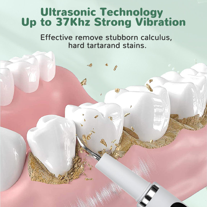 Advanced Ultrasonic Tooth Cleaner Professional Tartar Remover | Safe for Home Use