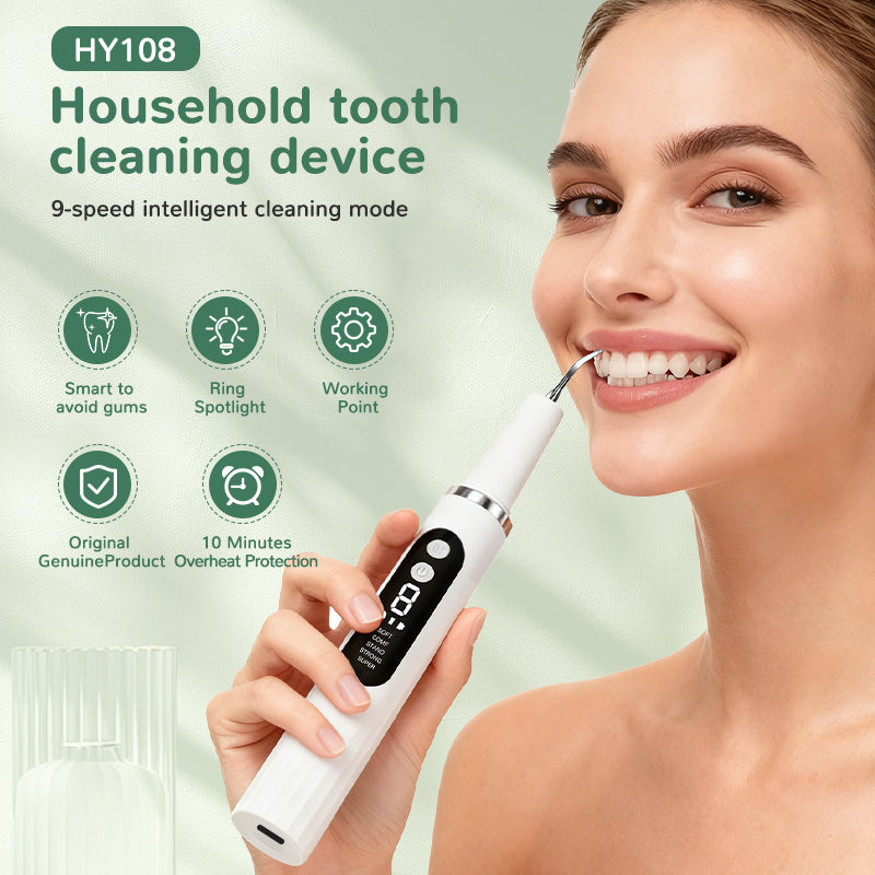 Advanced Ultrasonic Tooth Cleaner Professional Tartar Remover | Safe for Home Use