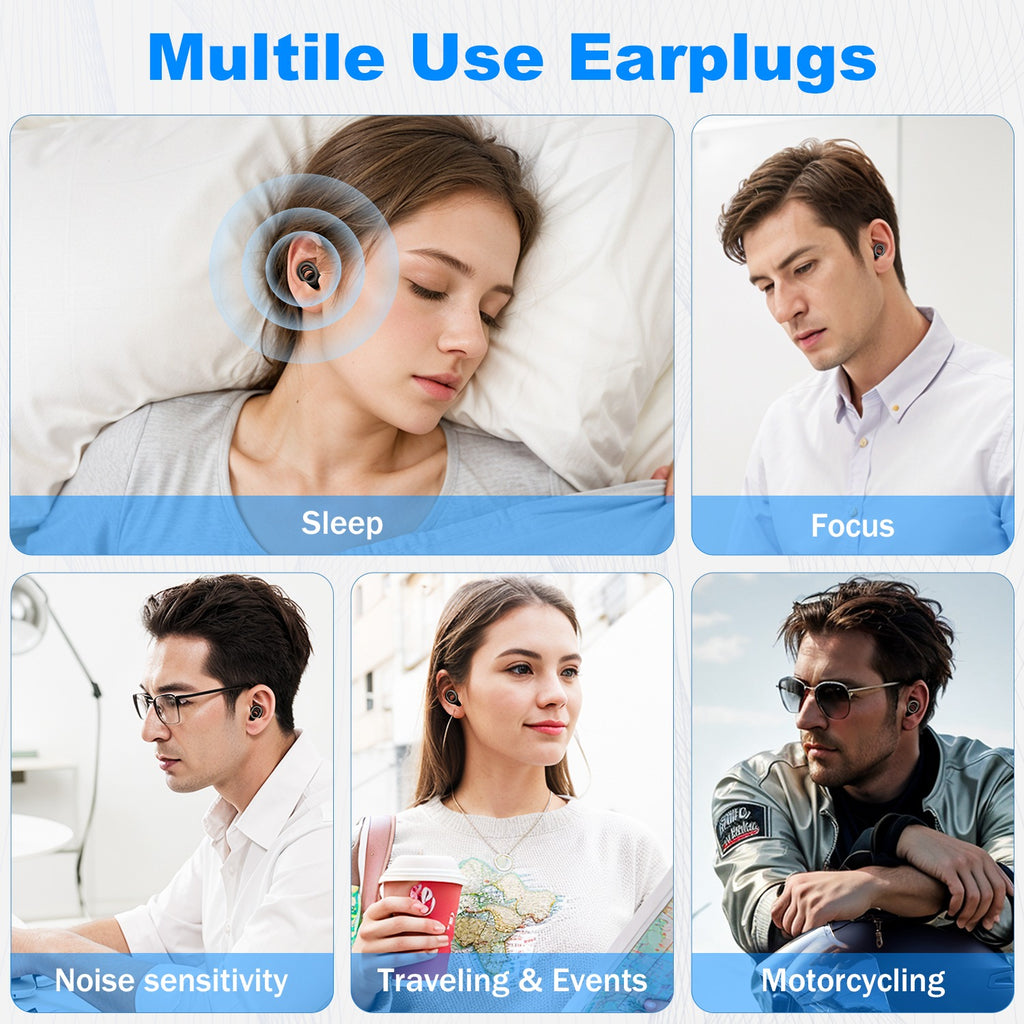 Ear Plugs for Sleeping - Lightweight for Deep Sleep